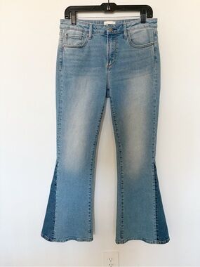EUC Driftwood Farrah Flare Bell Bottom Mid Rise Jeans Size 28